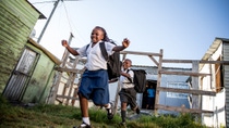 Two African schoolchildren