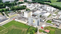 Aerial view of BASF-site Illertissen (Germany) 
Photo: BASF SE
 Aerial view of BASF-site Illertissen (Germany) 
Photo: BASF SE