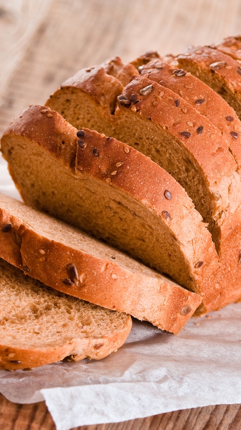 Whole wheat bread.