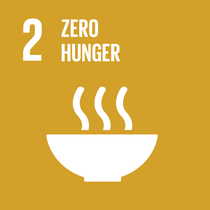 SDG logo 2: Zero hunger
